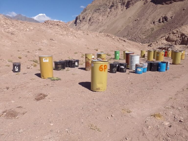 El Gobierno ya dio disposición final a 16 toneladas de desechos del Parque Provincial Aconcagua