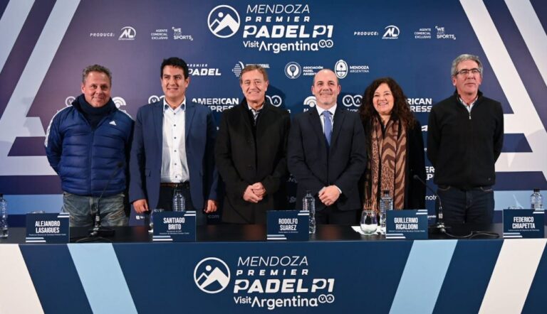 Se presentó el torneo Mendoza Premier Pádel