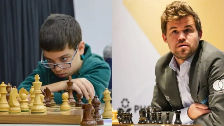 Sorpresa en el ajedrez: el argentino de 10 años Faustino Oro le ganó una partida al mejor del mundo