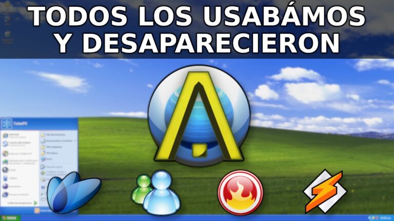 10 aplicaciones que todos usábamos hace 15 años y ya no existen