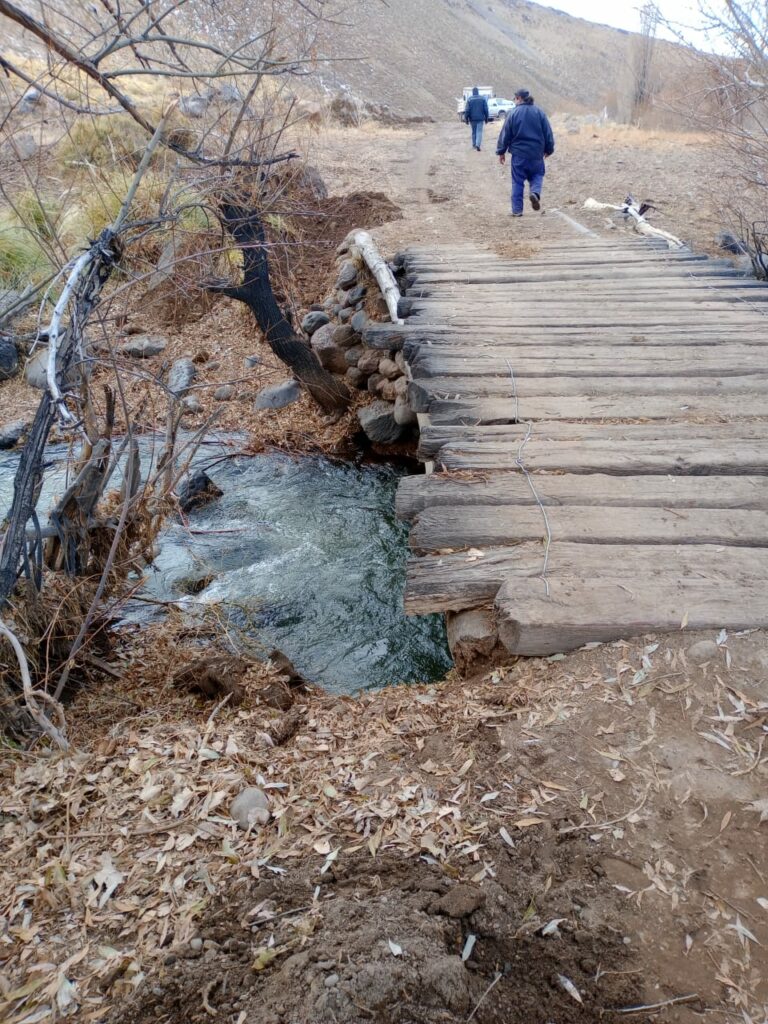 Malargüe: Construyen una nueva red de agua en Las Loicas