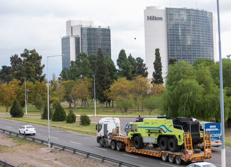 Acción de la DPV evitó suspensión de vuelos en Mendoza y habilitó el aeropuerto de San Luis
