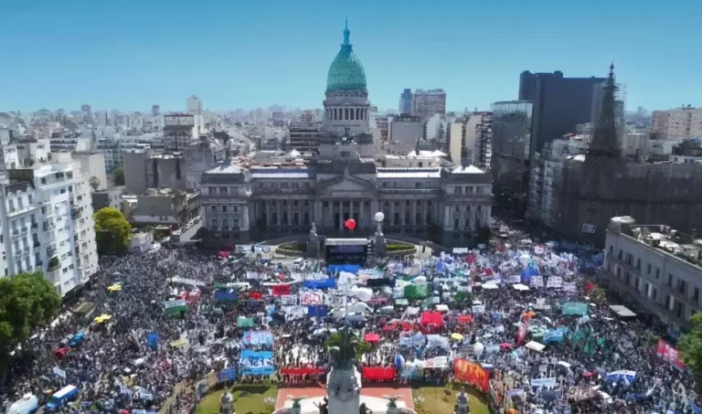 Congreso: los gremios se movilizan en contra de la Ley Bases y el paquete fiscal