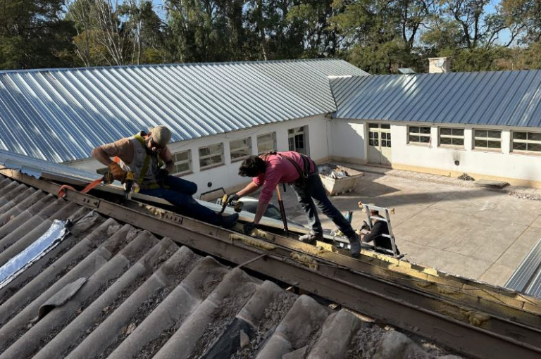 San Rafael: Con una inversión de $80 millones, están a punto de concluir las reparaciones en la Escuela Daniel Bustelo