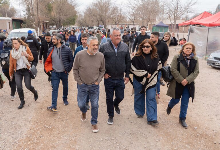 Cornejo acompañó los festejos patronales de La Asunción