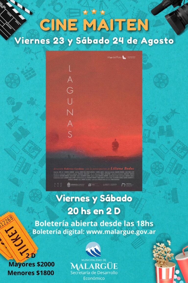 Proyectarán el documental Lagunas en el Cine Maitén