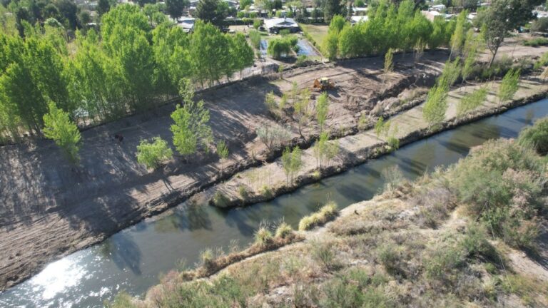 La Dirección de Turismo impulsa el balneario del puente del Río Atuel