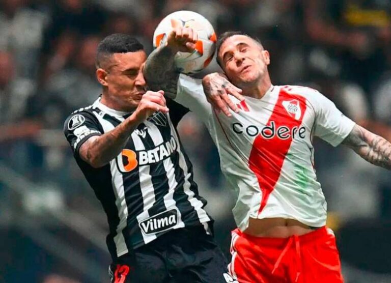 River sufrió una goleada 3-0 ante Atlético Mineiro y definirá de local la semifinal de la Copa Libertadores