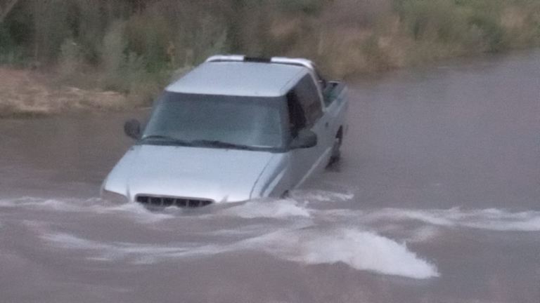 Vialidad Mendoza alerta por máximo peligro en los vados del río Diamante en San Rafael