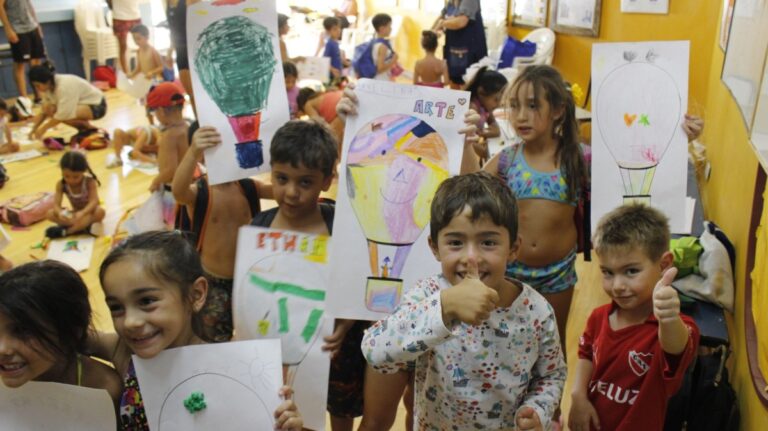 Arte y cultura en la colonia de verano del Polideportivo Municipal de General Alvear