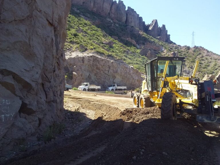 Cañón del Atuel: un nuevo tramo de la ruta se habilitará en Semana Santa
