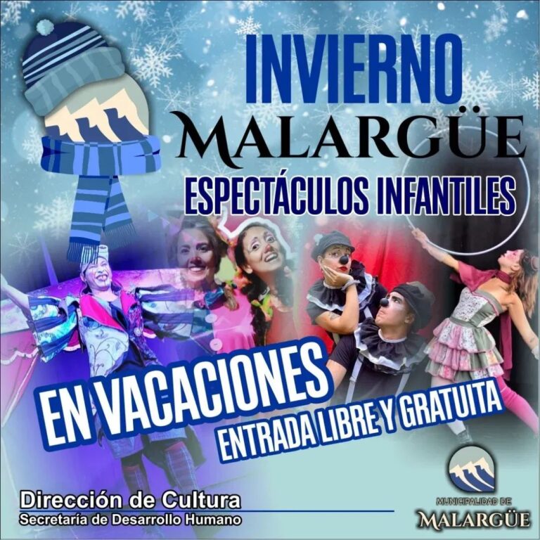Invierno en Malargüe: espectáculos infantiles para disfrutar en familia