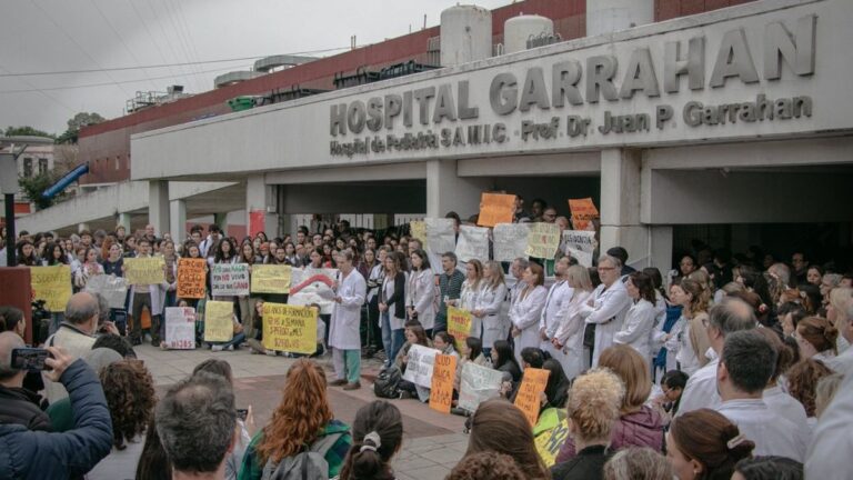 Nueva jornada de protestas, los trabajadores del Garrahan marcharán a Plaza de Mayo
