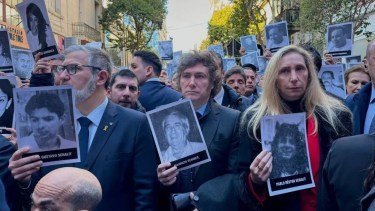 El discurso de Javier Milei en el acto por el atentado a la AMIA