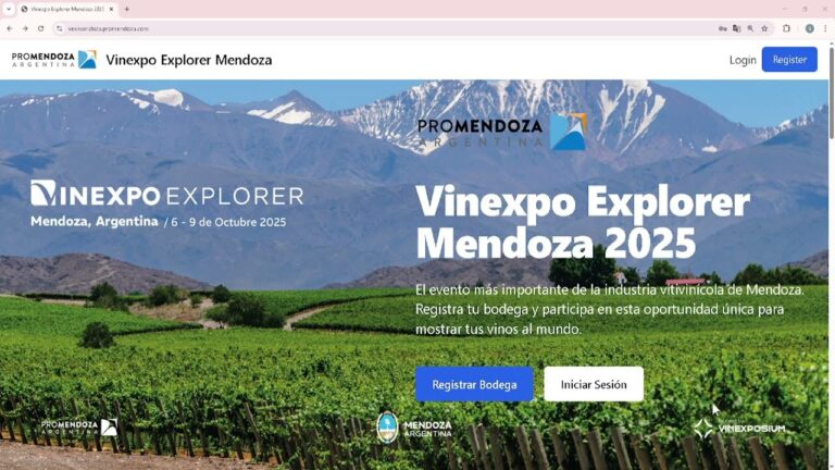 Vinexpo Explorer Mendoza 2025: quedan solo 10 días para que las bodegas se inscriban