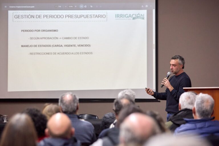 Irrigación y las inspecciones de Cauce trabajan en un nuevo sistema contable