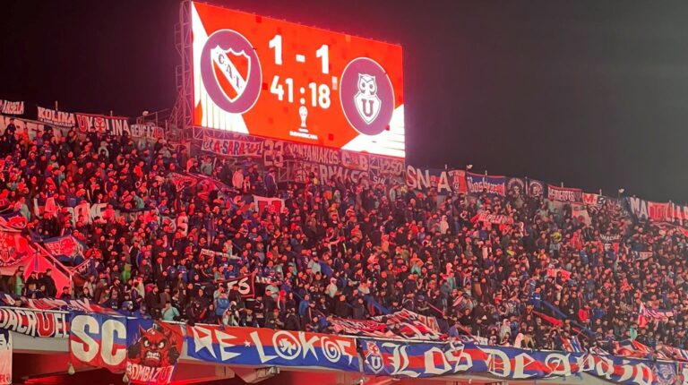 El gobierno bonaerense lausuró el estadio de Independiente por los incidentes ante U de Chile