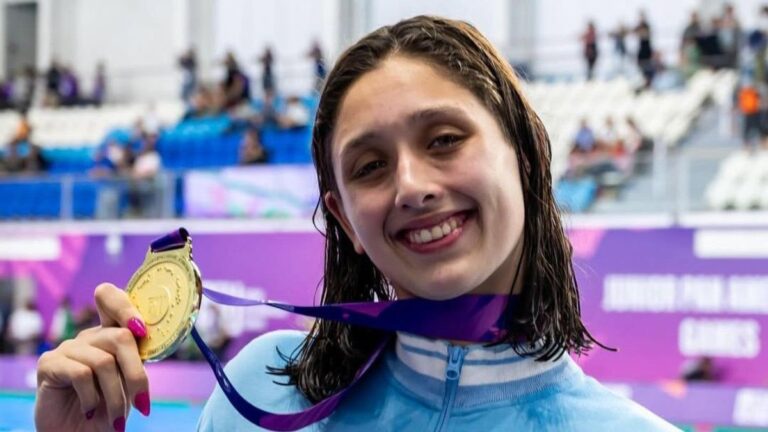 Hein hizo historia en la natación argentina: se coronó campeona mundial juvenil de 400 metros combinados