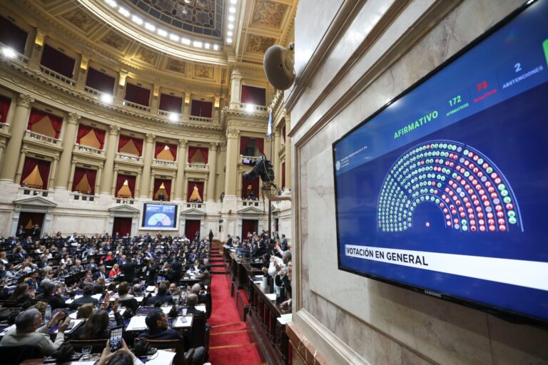 El Senado se encamina a rechazar hoy el veto de Milei a la ley de Discapacidad