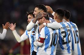 La Selección argentina le ganó 3-0 a Venezuela por las Eliminatorias