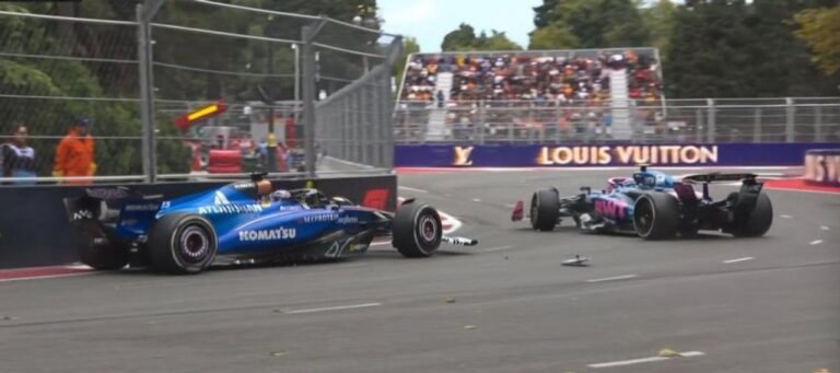 La dura sanción que recibió Alexander Albon por chocar a Franco Colapinto en el GP de Azerbaiyán