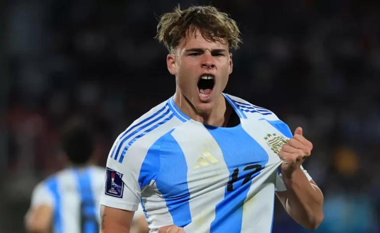 La Selección argentina le ganó 1-0 a Colombia y enfrentará a Marruecos en la final del Mundial Sub 20