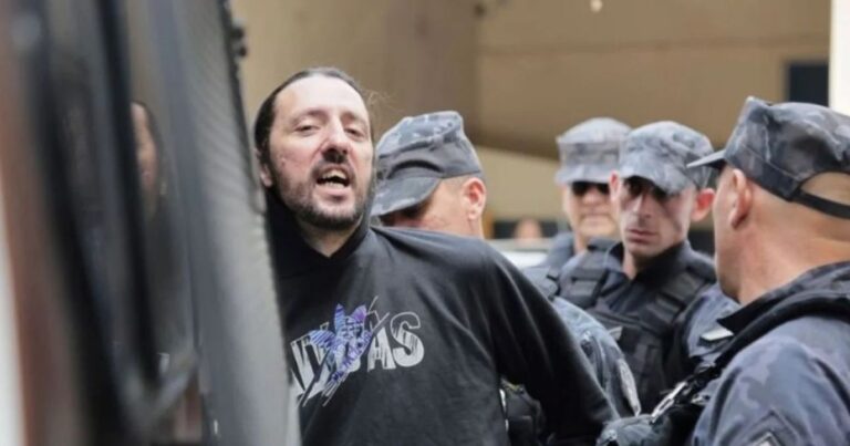 Pablo Laurta fue trasladado a Córdoba en medio de un fuerte operativo de seguridad