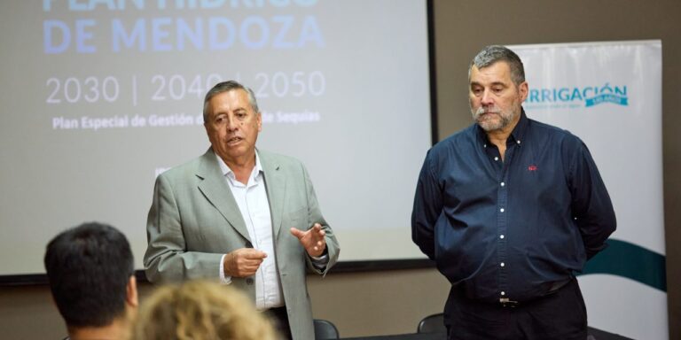 Irrigación presentó el Plan de Sequía, con lineamientos «obligatorios» y recomendaciones técnicas