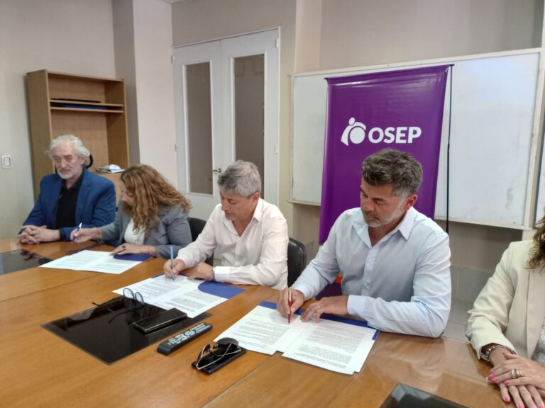 OSEP firmó un convenio histórico con el Incucai