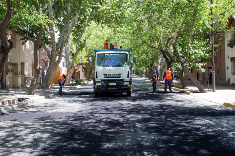 Continúan las obras en veredas y calzadas de la Ciudad para brindar mejor transitabilidad