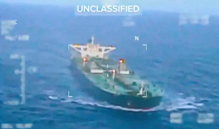 Estados Unidos interceptó un tercer buque cerca de las costas de Venezuela