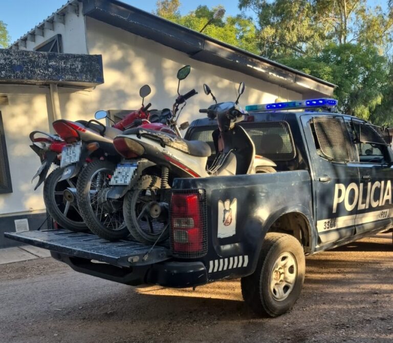 Operativo de alto impacto en San Rafael: controles, aprehensiones y motos retenidas