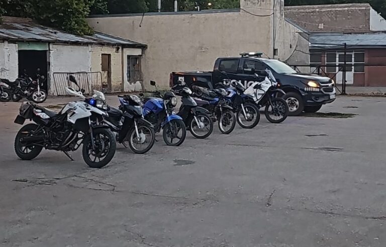 San Rafael: operativo policial con foco en el control de motos