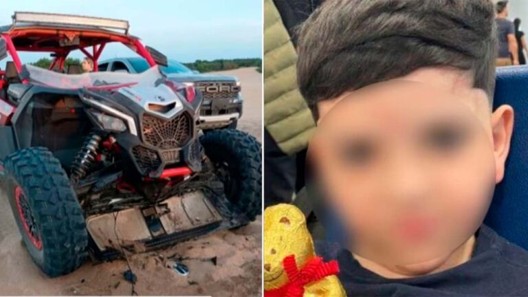 El nene de 8 años que sufrió un accidente en Pinamar está en coma inducido
