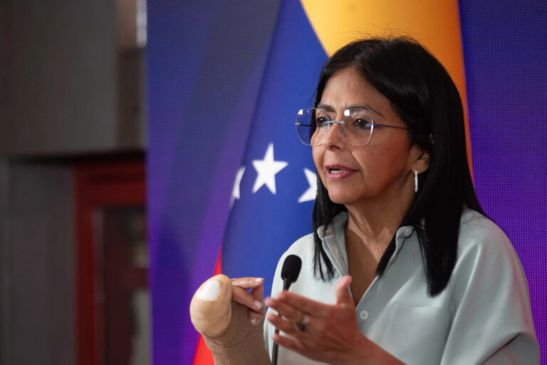 Delcy Rodríguez cumple un mes en el gobierno de Venezuela