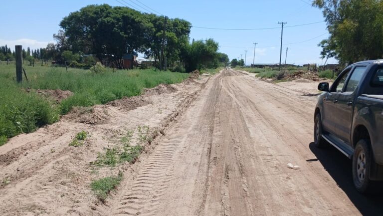 Vialidad Mendoza recuperó unos 30 km de caminos afectados por las lluvias en San Rafael