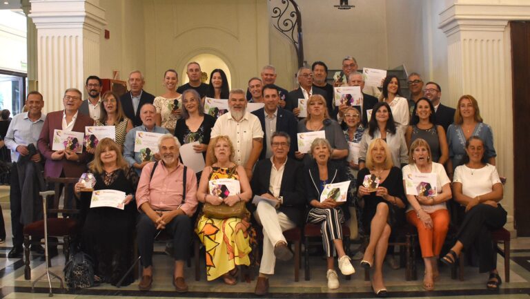 Se realizó un reconocimiento a locutores y comunicadores en el marco de los 90 años de la Vendimia