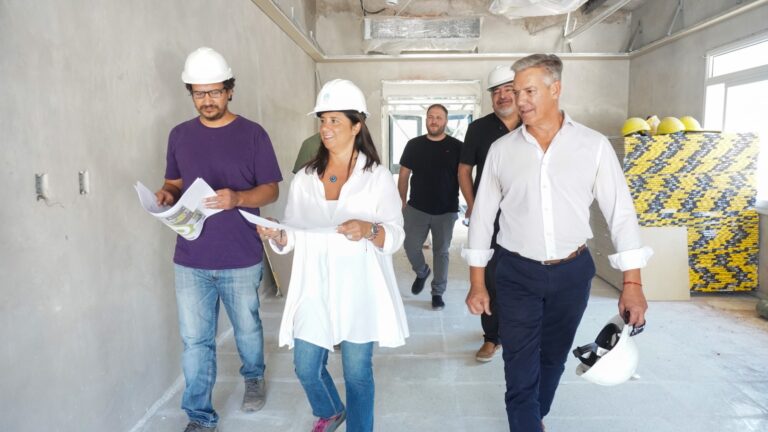 General Alvear: las obras del Complejo Educativo Superior (Ugacoop) y del Hospital Enfermeros Argentinos superan el 50% de avance