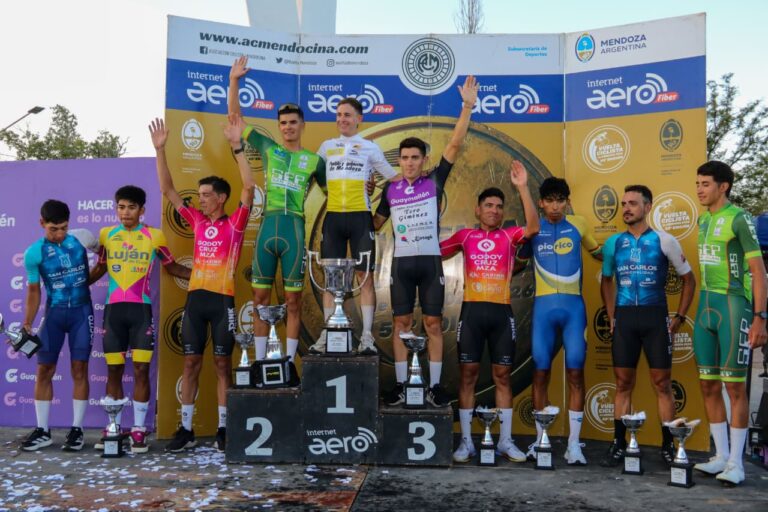 Christian Moyano se consagró campeón de la histórica 50ª Vuelta Ciclista de Mendoza