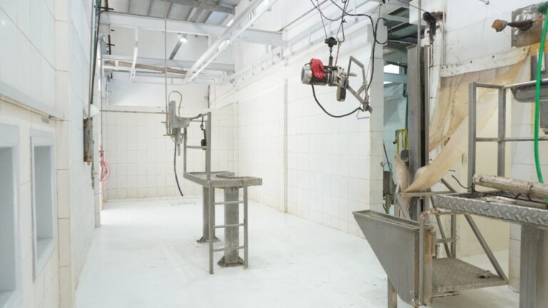 Mejoras en el matadero municipal para ampliar la capacidad de faena