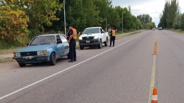 Operativos de alto impacto en San Rafael: controles vehiculares, alcoholemia y motos retenidas