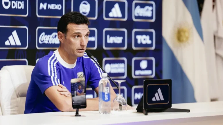 Scaloni confirmó que Messi será titular ante Zambia y habló de la lista del Mundial