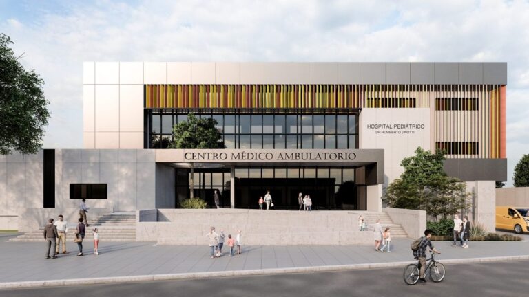 Comienza la construcción del nuevo Centro Ambulatorio del Hospital Notti