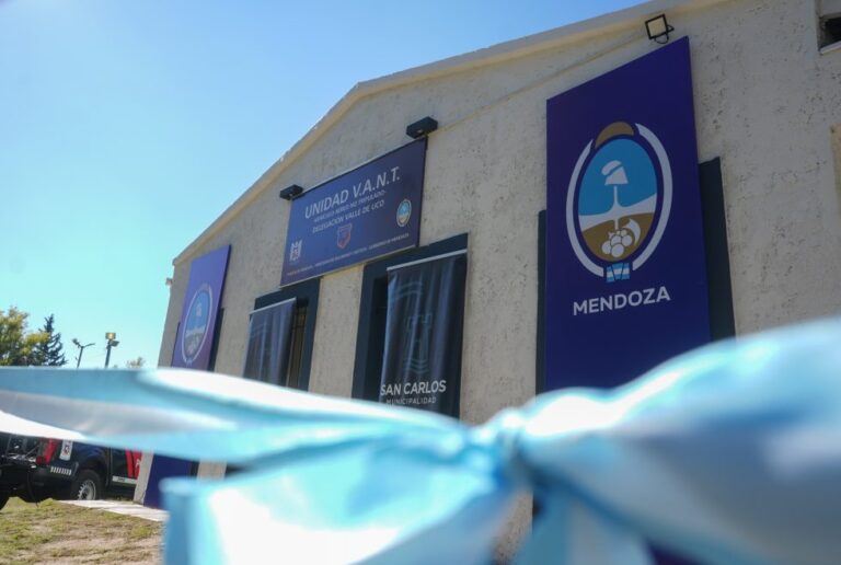 Cornejo inauguró la base VANT en San Carlos y Mendoza fortalece el patrullaje aéreo con drones