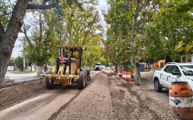Ruta 143: inician nuevas tareas de ensanche y hay desvíos entre las calles El Chañaral y El Toledano