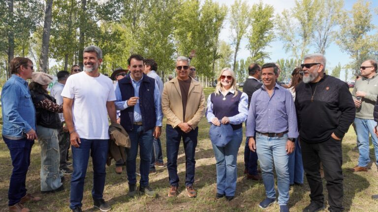 Molero destacó el modelo productivo durante el Día de Campo, antesala de la Fiesta Nacional de la Ganadería