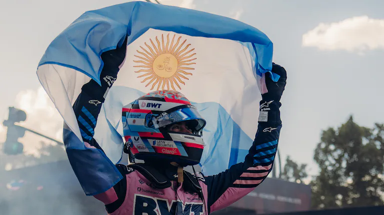 “De los mejores días de mi vida”: el emotivo posteo de Franco Colapinto luego de su exhibición en Buenos Aires