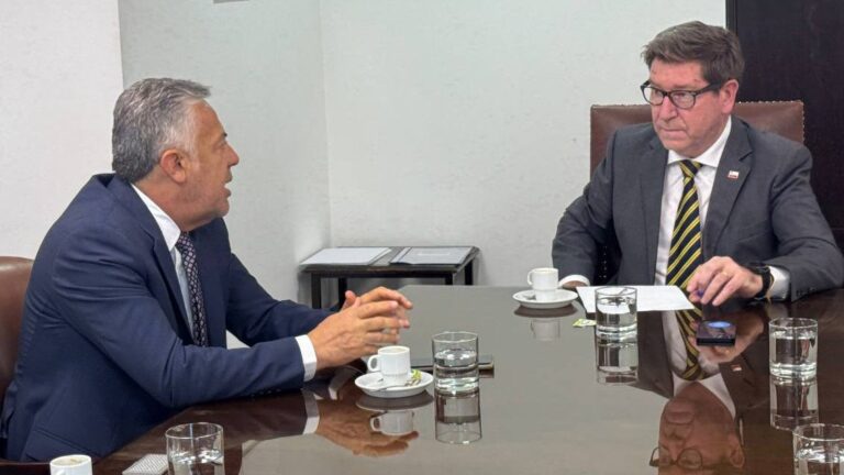 Mendoza afianza su vínculo con Chile: Cornejo se reunió con el biministro de Minería y de Economía, Fomento y Turismo
