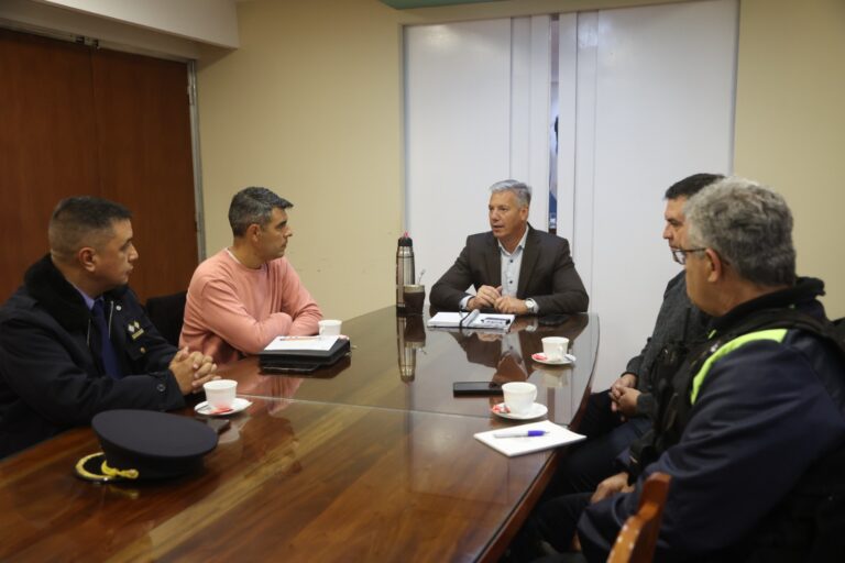 El Intendente Alejandro Molero convocó a los jefes de seguridad para reforzar la seguridad del departamento