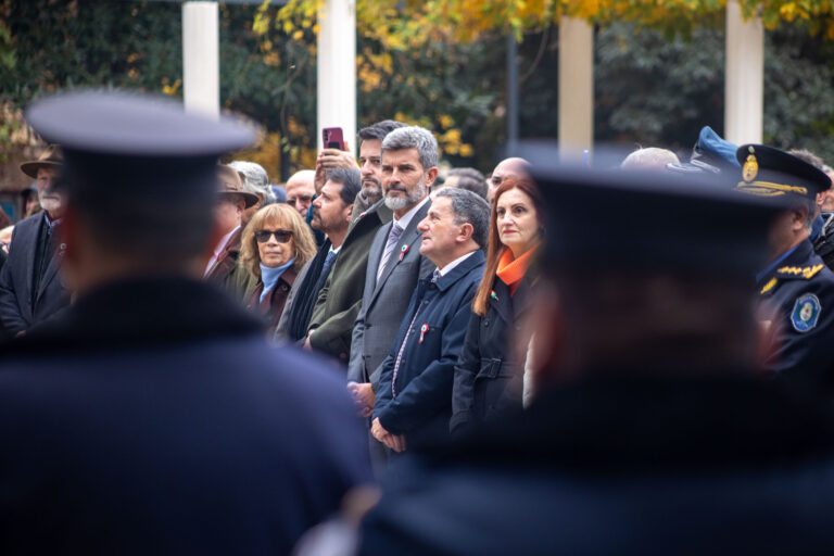 Ulpiano Suarez participó de la celebración por el 80° aniversario de la República Italiana en plaza Italia